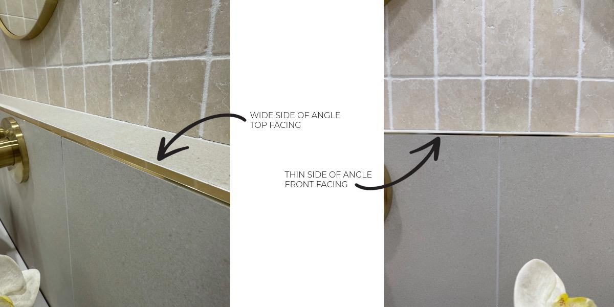 Top Facing Tile Angle